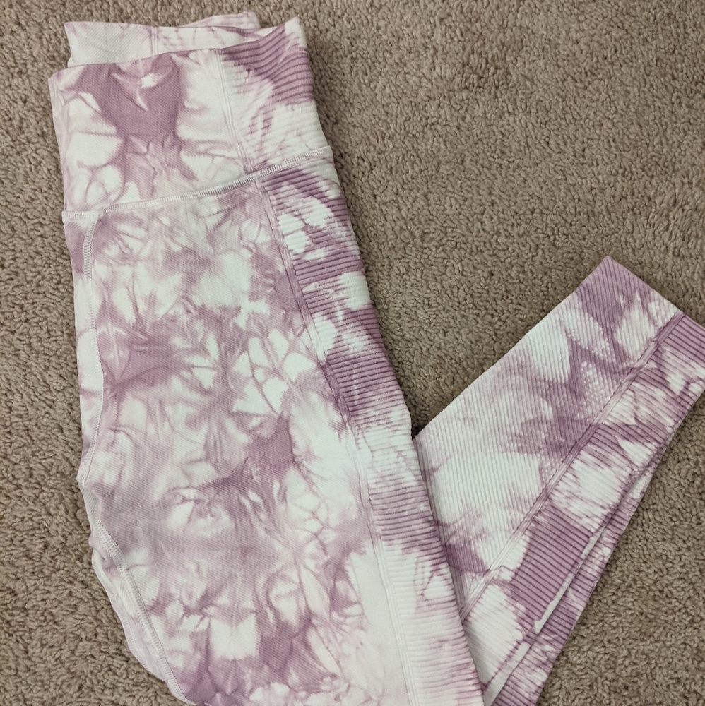 Aerie Tie Dye High Waisted Athletic Leggings